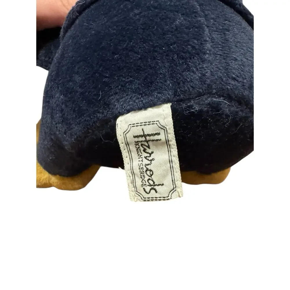 Harrods Police Bobby Knight Bridge England Teddy Bear Plush 1978 12'' Stuffed